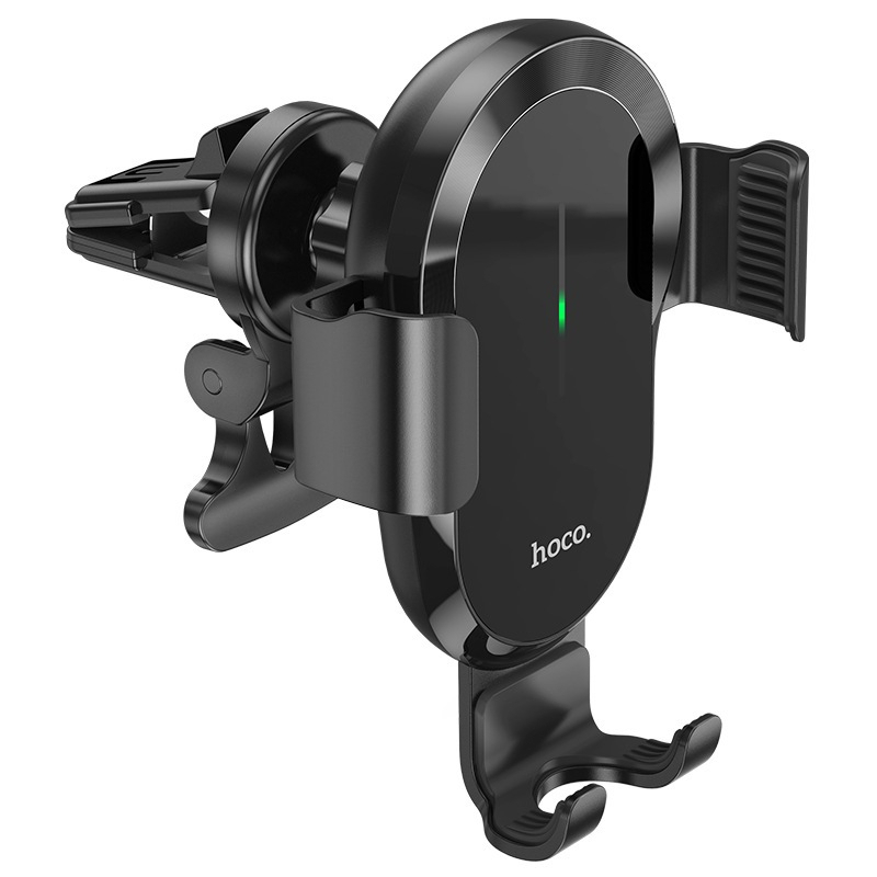 Giá Đỡ Điện Thoại Kẹp Quạt Gió Hoco CA105 – Hỗ Trợ Sạc Không Dây, Chắc Chắn, Tiện Lợi
