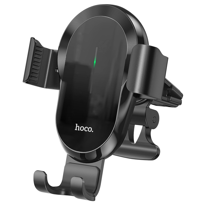 Giá Đỡ Điện Thoại Kẹp Quạt Gió Hoco CA105 – Hỗ Trợ Sạc Không Dây, Chắc Chắn, Tiện Lợi