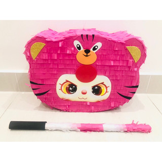 Pinata đập kẹo Baby Three 12 con giáp cọp hồng
