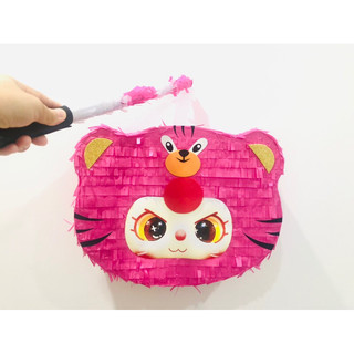 Pinata đập kẹo Baby Three 12 con giáp cọp hồng