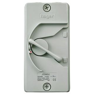 Cầu Dao Cách Ly 3 Cực 40A  Hãng Hager - JG340U