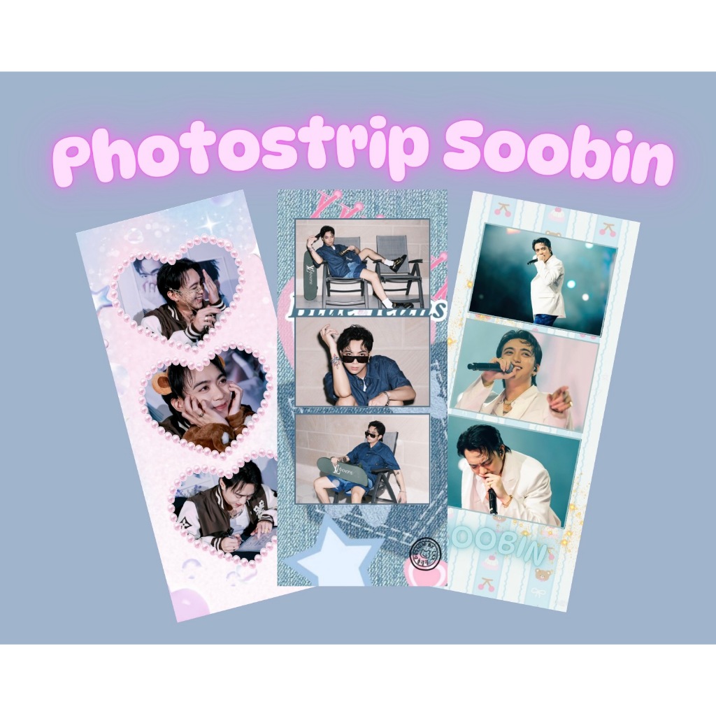 [Mẫu mới] Combo photostrip ca sĩ Soobin Hoàng Sơn- Anh trai vượt ngàn chông gai