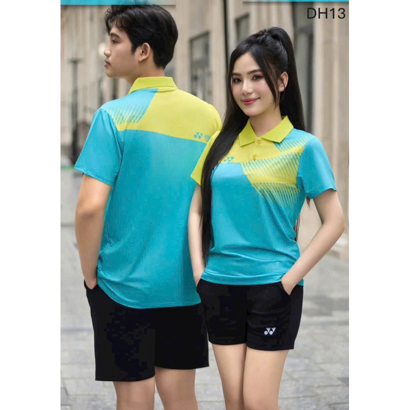 Áo Cầu Lông Nam Nữ Yonex Cổ Trụ