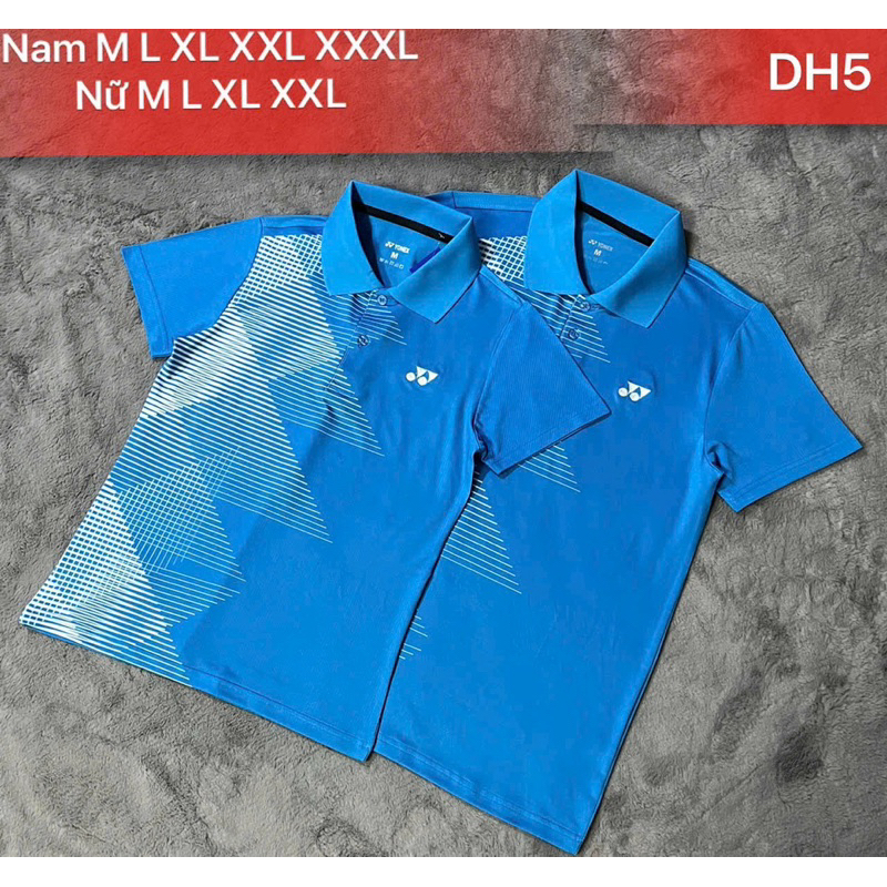 Áo cầu lông Nam Nữ Yonex Cổ Trụ