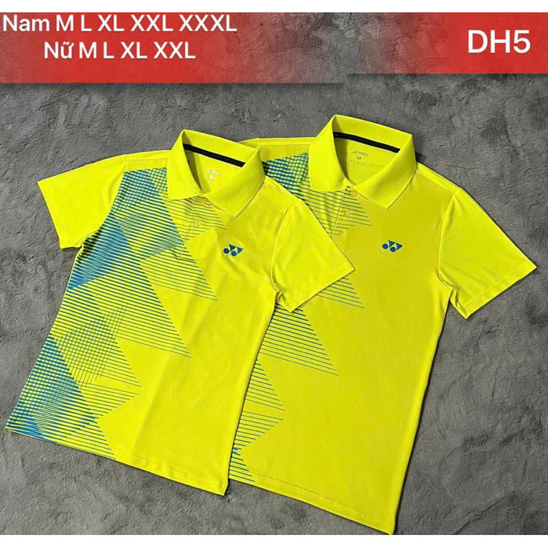 Áo cầu lông Nam Nữ Yonex Cổ Trụ