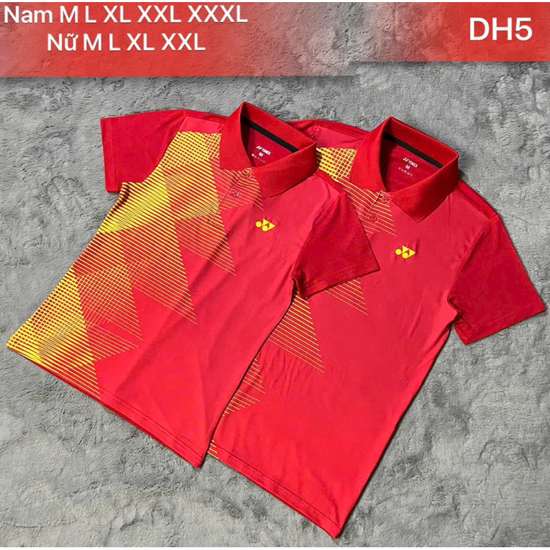 Áo cầu lông Nam Nữ Yonex Cổ Trụ