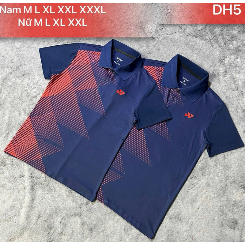 Áo cầu lông Nam Nữ Yonex Cổ Trụ