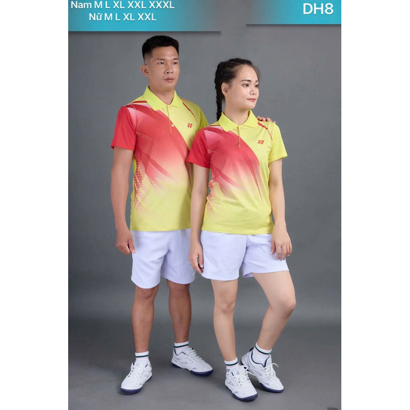 Áo cầu lông Nam Nữ Yonex Cổ Trụ