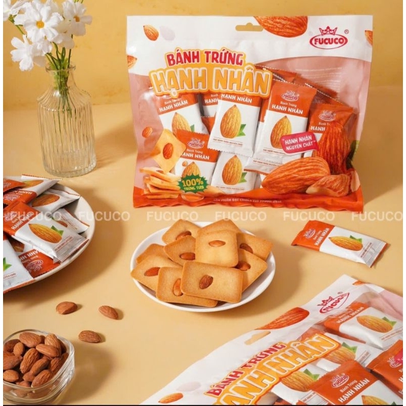 (Giá Rẻ)Bánh Trứng Hạnh Nhân Phú Cường_300gr | Shopee Việt Nam