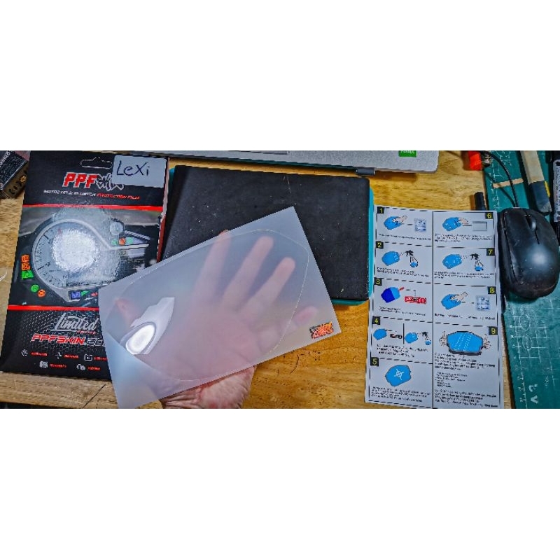 PPF Yamaha Lexi 155 ,LEXI 155, ppf lexi 155, ppf lexi   .. PPF dán bảo vệ mặt đồng hồ
