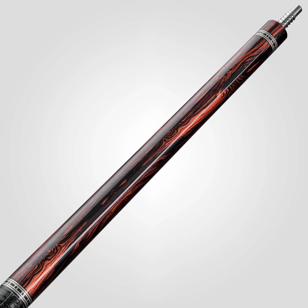 Ảnh Gậy bida lỗ Rhino RETRÔ Cocobolo - Ngọn Carbon Cao Cấp - Chính Hãng (Tặng kèm Nối chuôi RETRÔ theo vân gỗ) 3