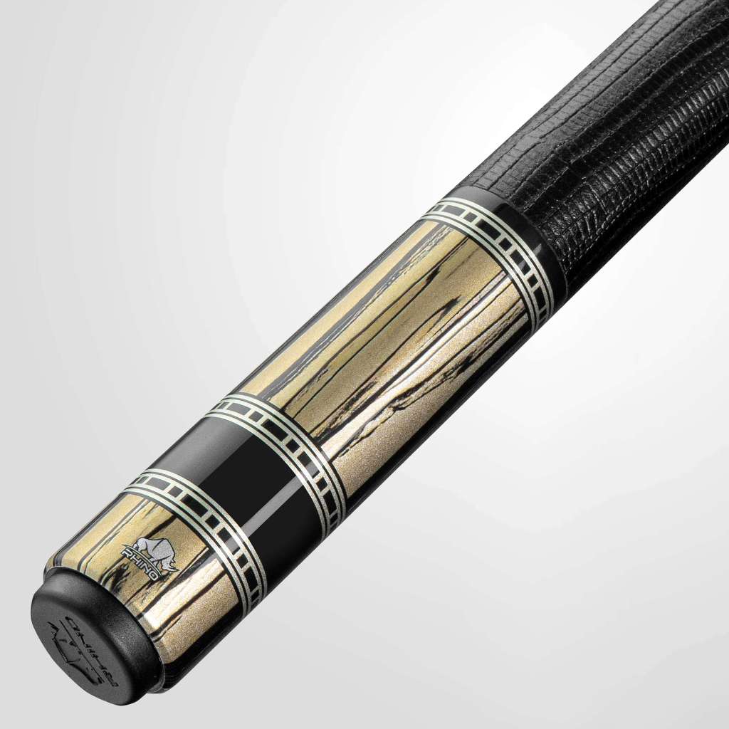 Ảnh Gậy bida lỗ Rhino RETRÔ Pale Moon Ebony - Ngọn Carbon Cao Cấp - Chính Hãng (Tặng kèm Nối chuôi RETRÔ theo vân gỗ) 4