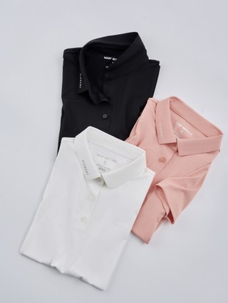 Áo polo nữ cafe.da™ mát mịn seamless YODY Không Đường May chạm là mát WAPO25S032