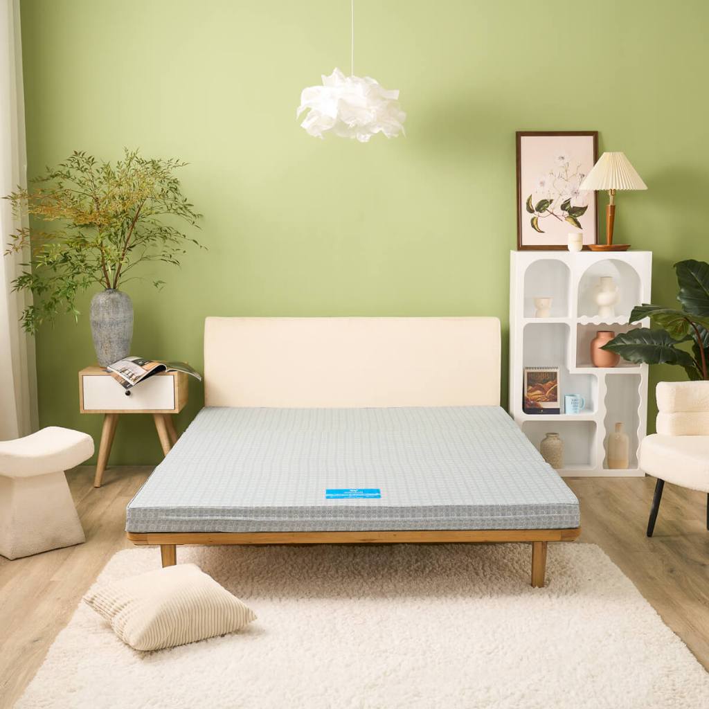 Nệm Bông ép Wonjun Pure & Fresh dày 5cm và 9cm - Nệm vững, nệm gấp gọn, đệm bông ép cao cấp