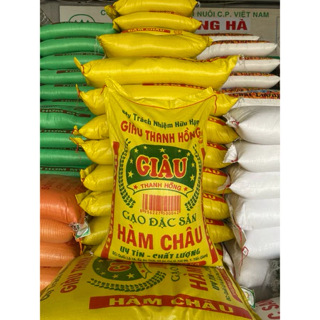 Bao 25KG Gạo Hàm châu nở xốp mềm cơm