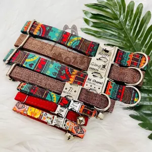 Dog Collar Pro Dây vải cao cấp khắc tên cho chó - Pettag Mozzi