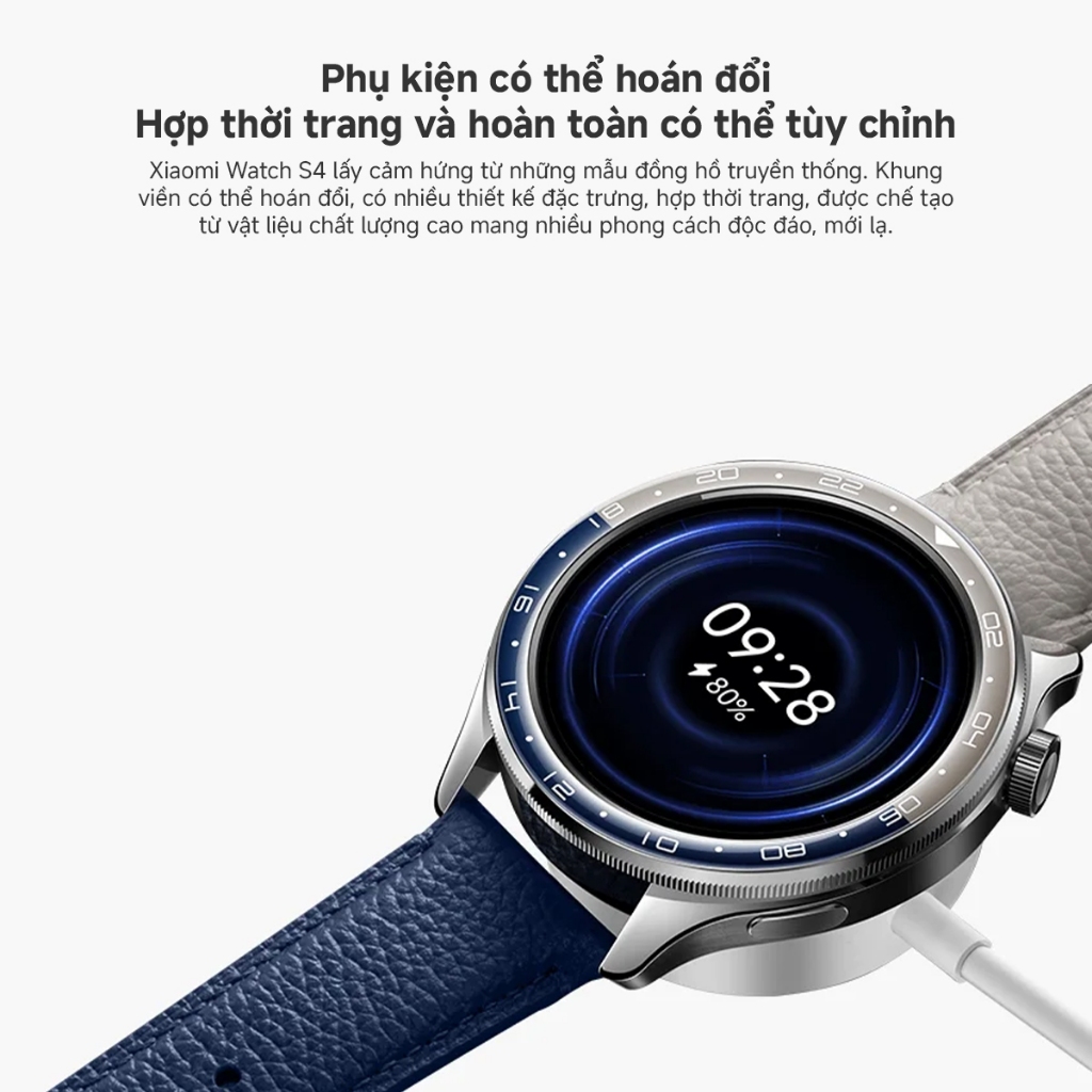 Ảnh Đồng Hồ Thông Minh Xiaomi Watch S4 - Hàng Chính Hãng, Bản Quốc Tế Tiếng Việt 4