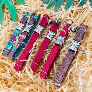 Cat Collar Pro Dây vải cao cấp khắc tên cho mèo - Pettag Mozzi
