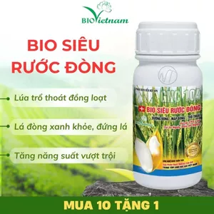 Phân bón lá BIO SIÊU RƯỚC ĐÒNG 250ml dạng nước| BIO VIỆT NAM