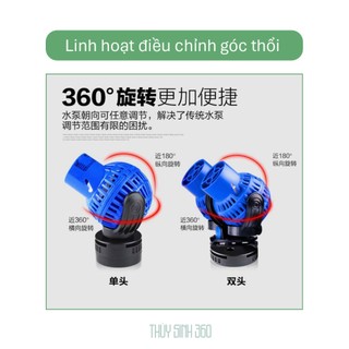 Máy Thổi Luồng Sunsun JVP - Tạo Luồng, Thổi Đáy - Dùng Cho Bể Cá Cảnh