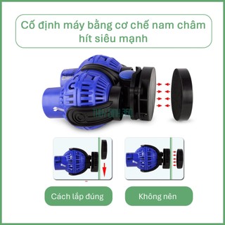 Máy Thổi Luồng Sunsun JVP - Tạo Luồng, Thổi Đáy - Dùng Cho Bể Cá Cảnh