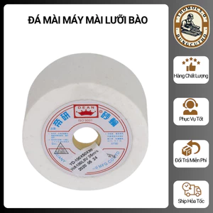 ĐÁ MÀI LƯỠI BÀO HÌNH TRỤ JNM700 – 100x50x20MM – ĐÁ MÀI MÁY JNM700 NHÁM MÀU TRẮNG