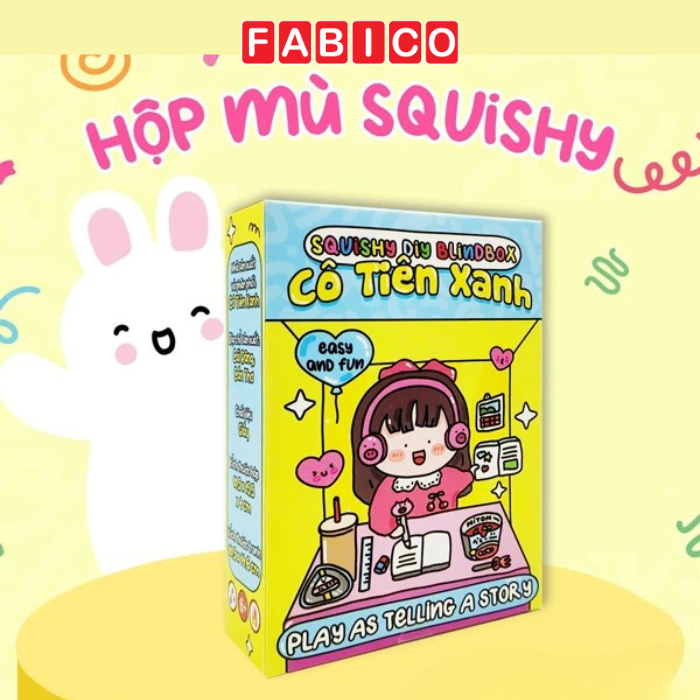 Hộp Mù Tranh Tương Tác Squishy Cô Tiên Xanh (Sản Phẩm Bên Trong Là Ngẫu ...