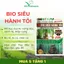Phân bón hỗn hợp BIO SIÊU HÀNH TỎI 1kg nở bụi, chắc củ, hạn chế tóp đầu lá, gãy đổ