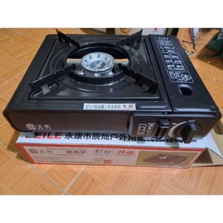Bếp Du Lịch Thép Không Gỉ Bếp Ga Mini Bếp Gas Chống Cháy Nổ / Chống gió Tiện Lợi Cho Hội Nhóm Cho Gia Đình Dã Ngoại
