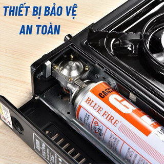 Bếp Du Lịch Thép Không Gỉ Bếp Ga Mini Bếp Gas Chống Cháy Nổ / Chống gió Tiện Lợi Cho Hội Nhóm Cho Gia Đình Dã Ngoại