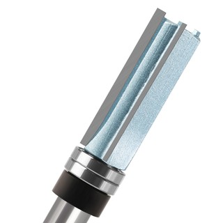 Mũi phay gỗ, mũi soi thẳng lấy nền 3 cánh 2 bi dưới cốt 12.7mm