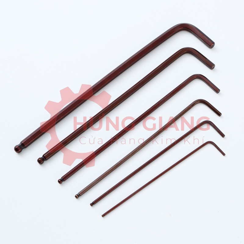 Lục Giác Đầu Bi Lẻ 3/ 4/ 5/ 6/ 8 Thép Cứng Chịu Lực Tốt