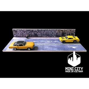 Bãi đậu xe bwgrafity 1/64
