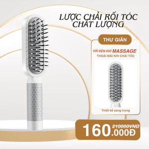 Lược chải tóc siêu thích kèm đệm khí Massage