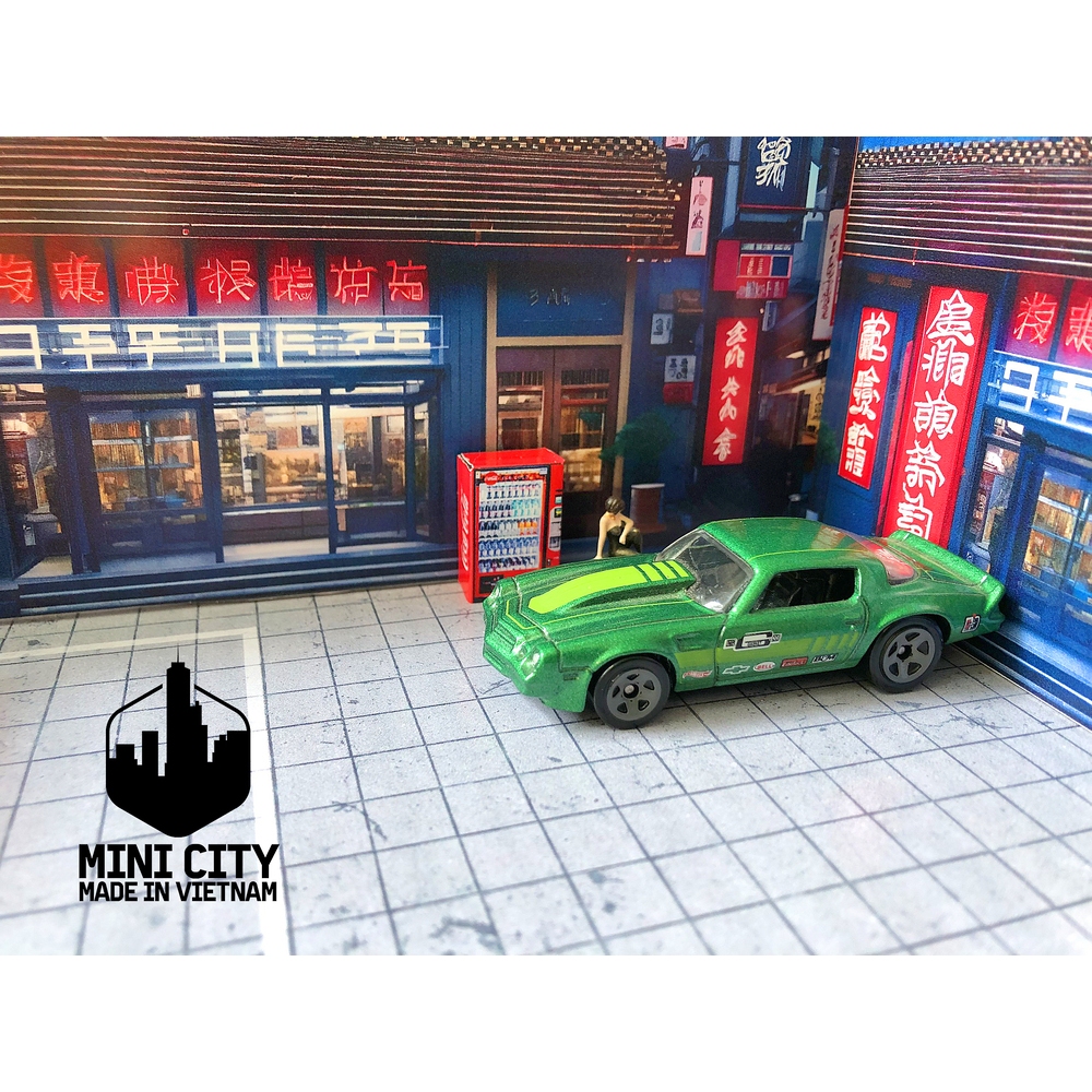 Bãi đậu xe nhật bản shophouse 1/64