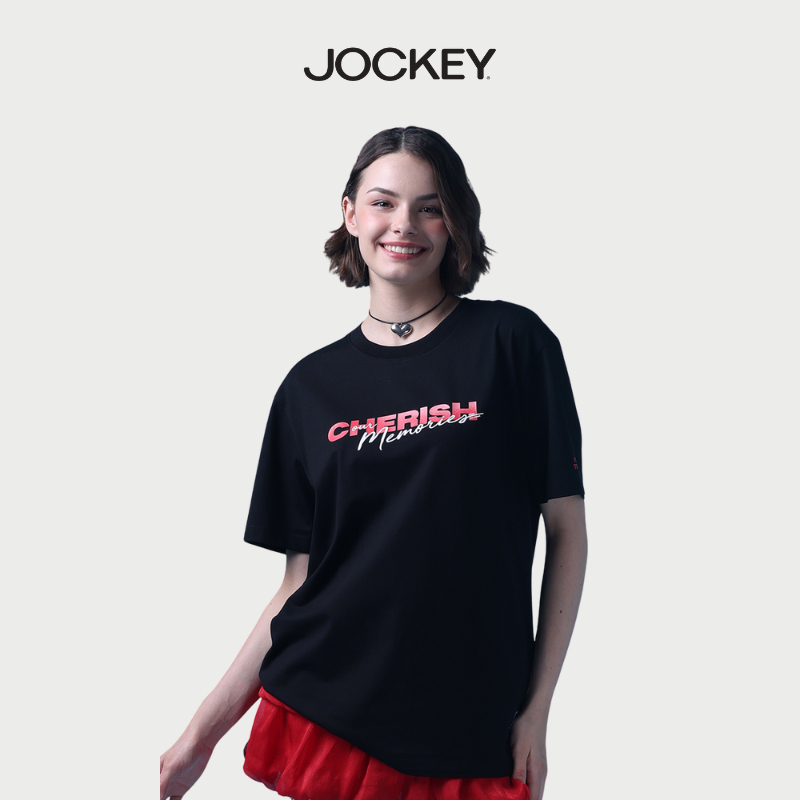 Ảnh Áo T - Shirt Jockey Unisex Nam Nữ in họa tiết - J4103 4