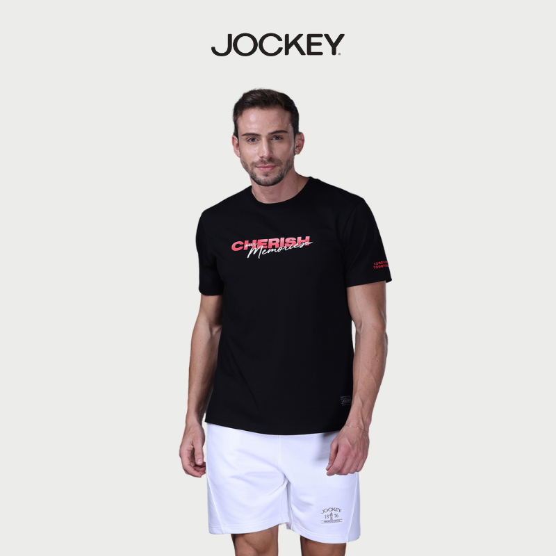 Ảnh Áo T - Shirt Jockey Unisex Nam Nữ in họa tiết - J4103 1