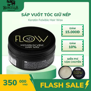 Sáp vuốt tóc Flow 3D 100g Hair Wax