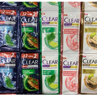 Dầu Gội CLEAR Thảo Dược, Clear Men, CLEAR bạc hà, Sunsilk, Lifebouy, Dove…
