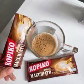 Cafe kopiko Maccchato 3in1 Thái Lan túi 20 gói