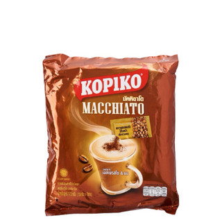 Cafe kopiko Maccchato 3in1 Thái Lan túi 20 gói