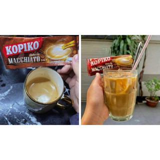 Cafe kopiko Maccchato 3in1 Thái Lan túi 20 gói