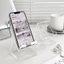 Giá Đỡ Điện Thoại Bằng Acrylic Trong Suốt Tiện Lợi 8x8x9.5cm