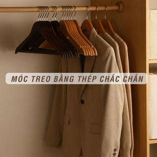 Móc Treo Quần Áo Gỗ Tự Nhiên Fivo FM03, Nhiều Mẫu Mã, Thiết Kế Tinh Tế, Phù Hợp Nhiều Loại Trang Phục Nam Nữ