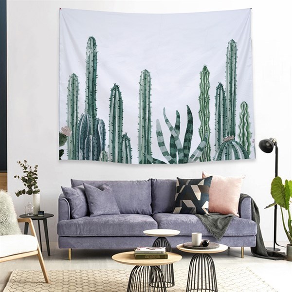 [Tặng móc treo] Tranh vải treo tường trang trí phòng, decor phòng ngủ mẫu mới nhất 150x130cm