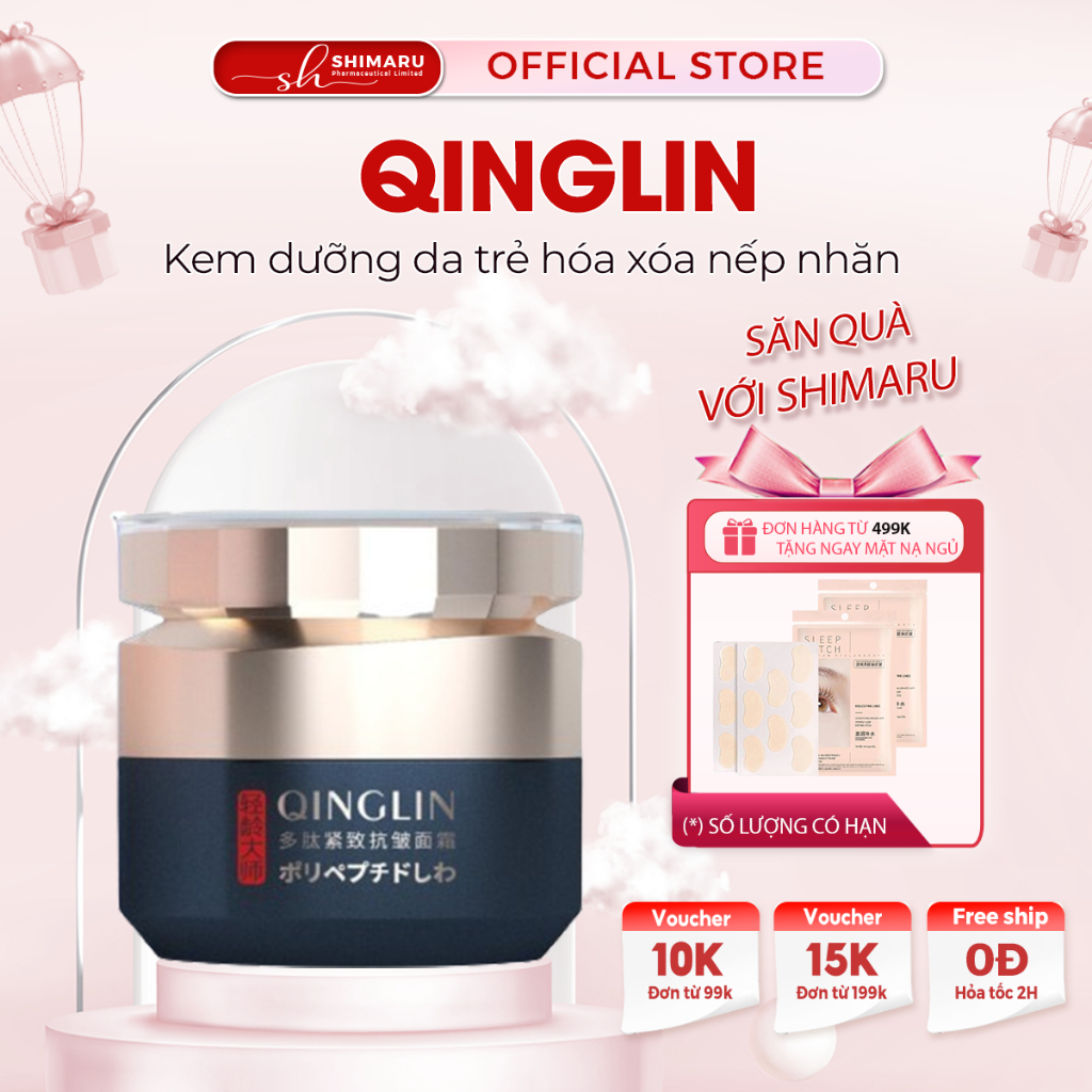[CHÍNH HÃNG] Kem Collagen Qinglin Nhật Bản Xóa Nhăn Nâng Cơ Chống Lão ...