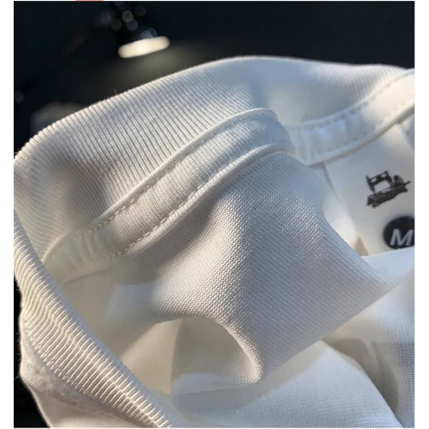 Áo Phông Hè Nam Nữ Cổ Tròn Form Rộng Tay Lỡ Phối Xe Đạp Sành Điệu, Chất Liệu Cotton Khô Mềm Thấm Hút Mồ Hôi Tốt