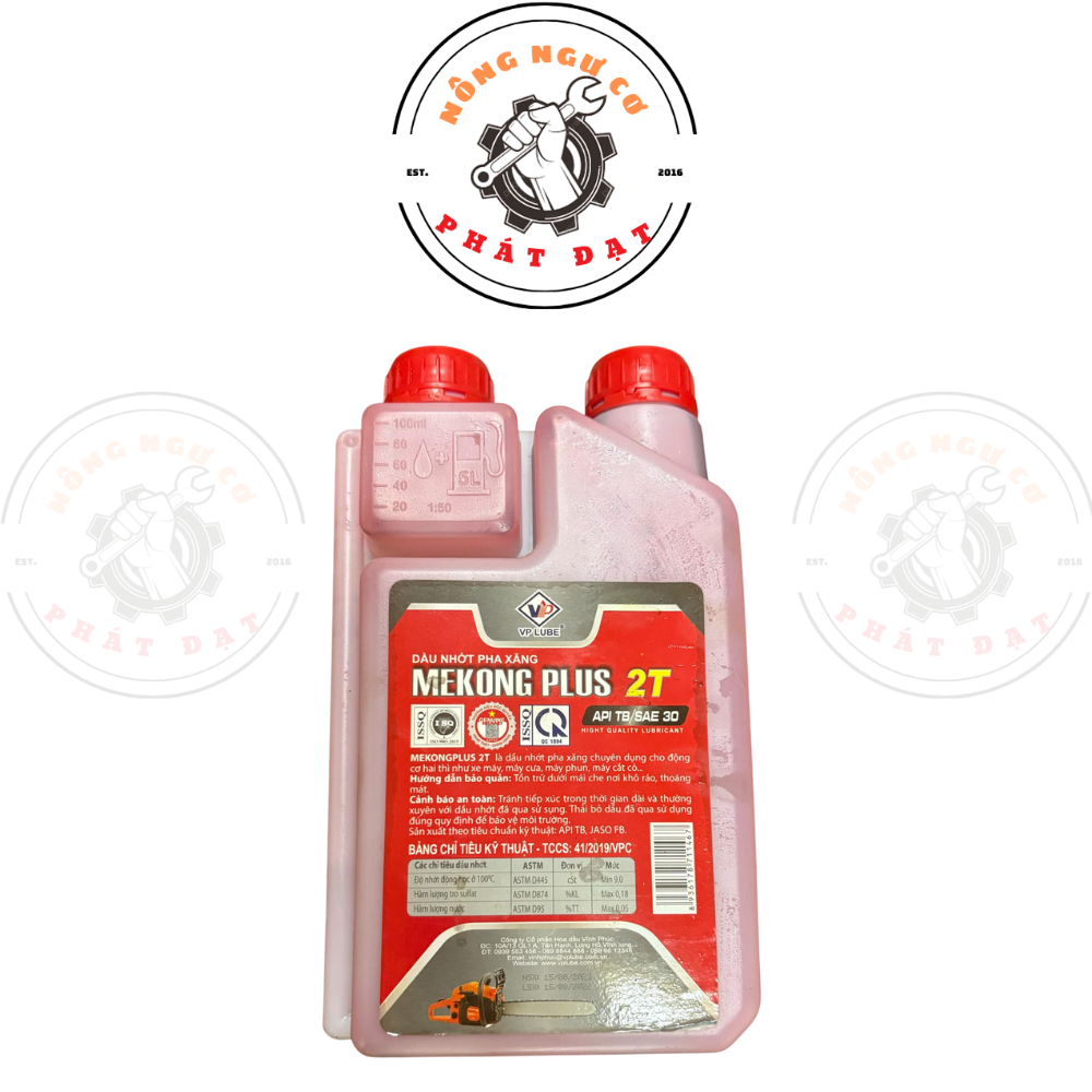 NHỚT 2 THÌ CHAI 1 LÍT PHA XĂNG DÙNG CHO MÁY CẮT CỎ _ MÁY CƯA…