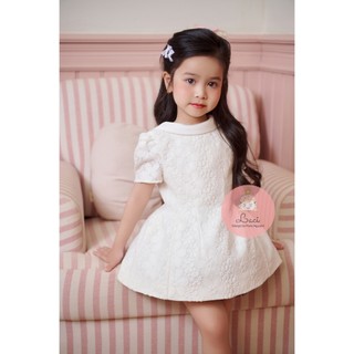 Váy Trắng Bồng Xoè Bé Gái Laci Kids