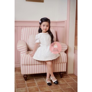 Váy Trắng Bồng Xoè Bé Gái Laci Kids